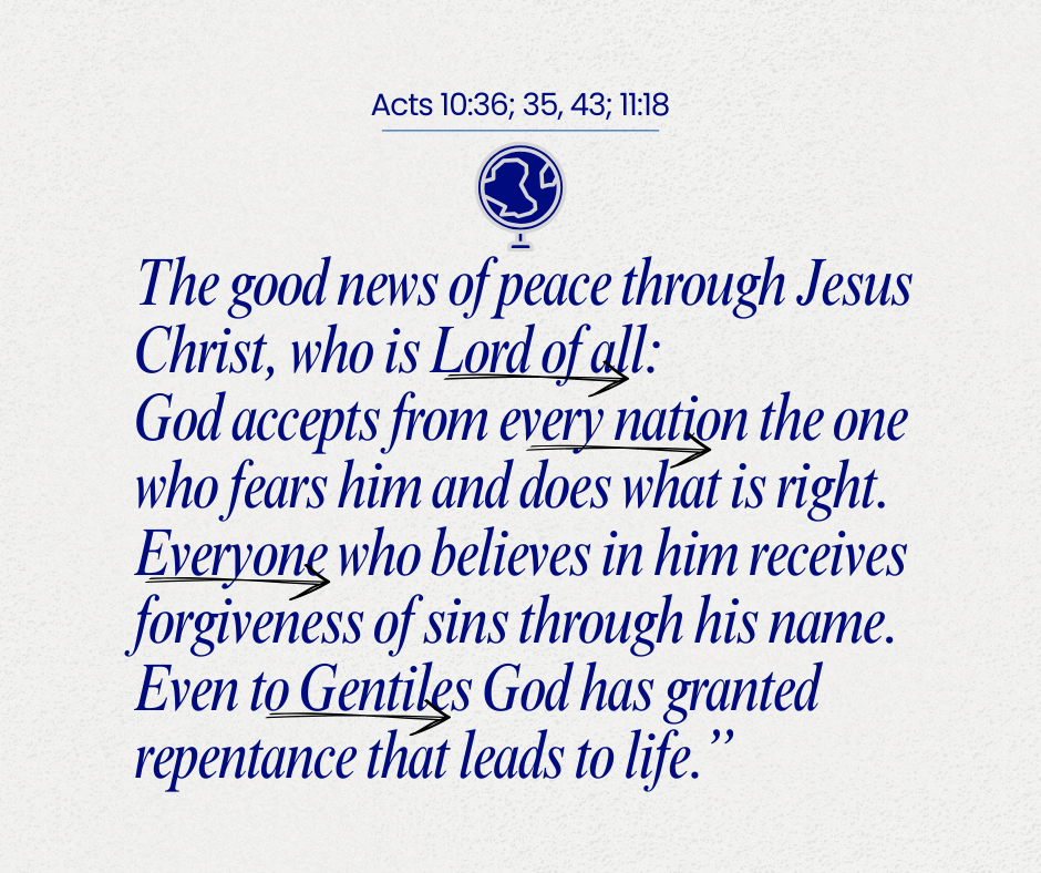 Exploring Acts 10–12: Christ is Lord of&nbsp;All