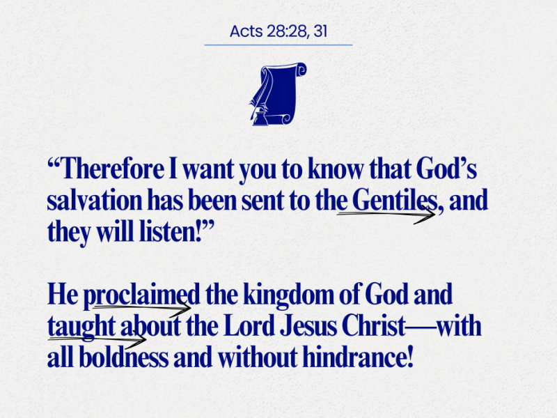 Exploring Acts 27–28: Paul Journeys to&nbsp;Rome