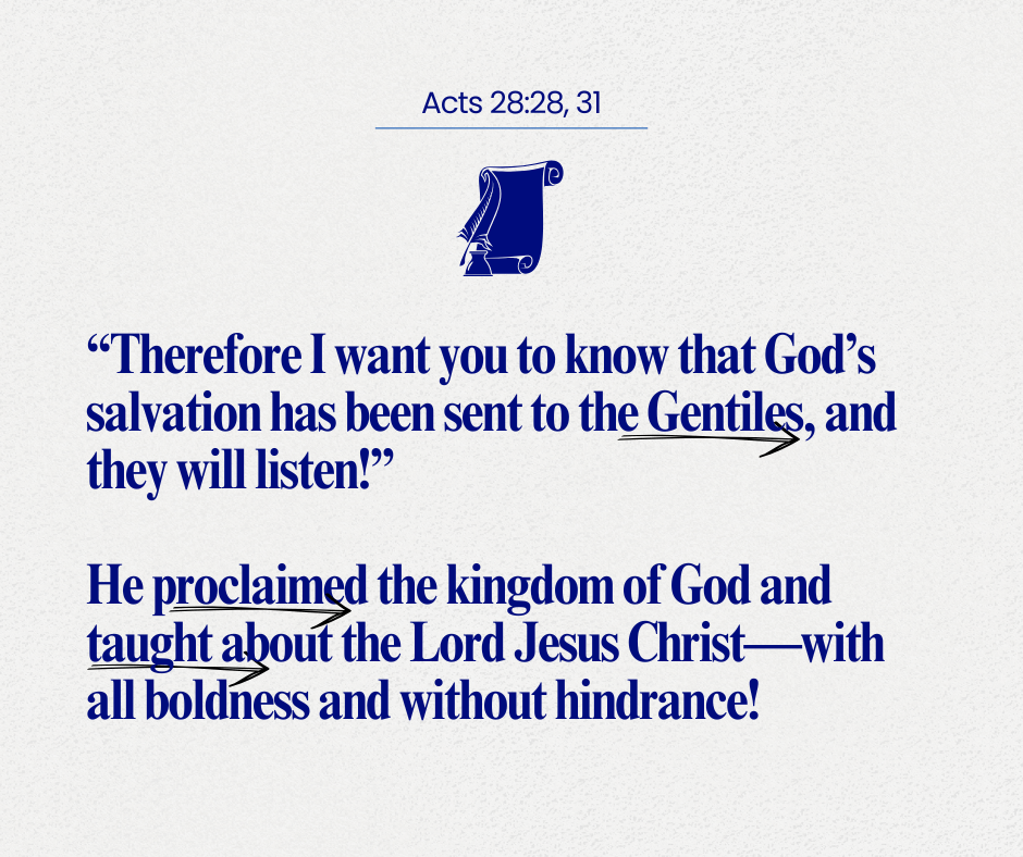 Exploring Acts 27–28: Paul Journeys to&nbsp;Rome